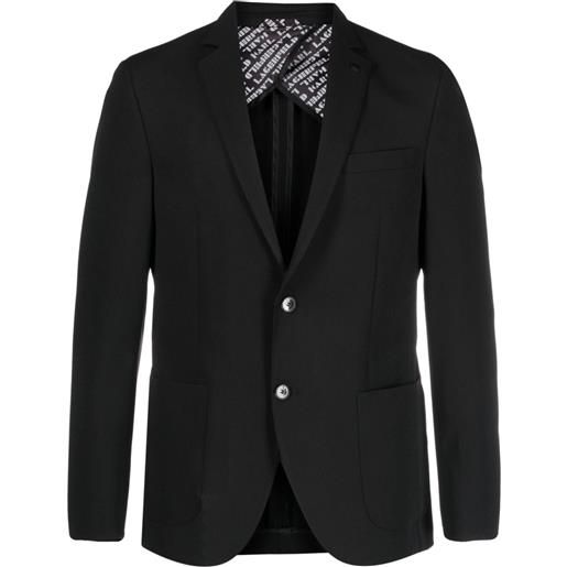 Karl Lagerfeld blazer monopetto smart - nero