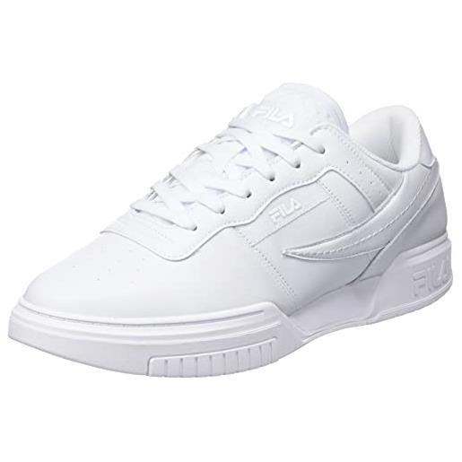 Fila original fitness 22, scarpe da ginnastica uomo, bianco (white-white), 47 eu