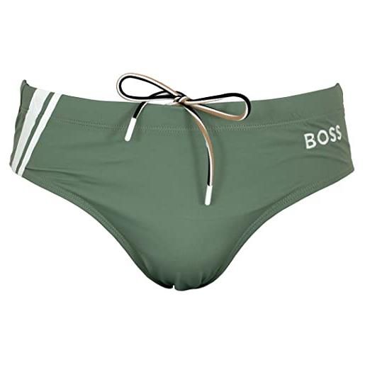 BOSS jersey brief swim, open green343, xl uomini