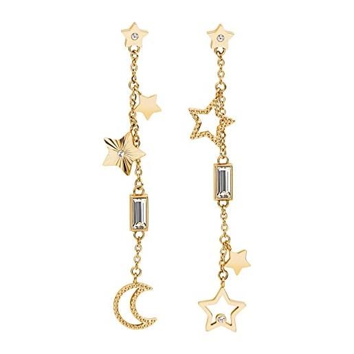 Brosway orecchini donna con simbolo luna/stella | collezione chant - bah22