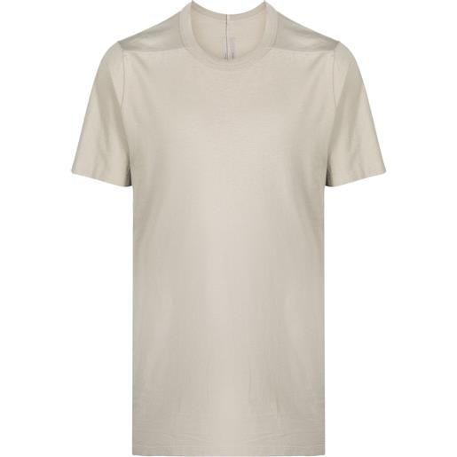 Rick Owens t-shirt girocollo - toni neutri