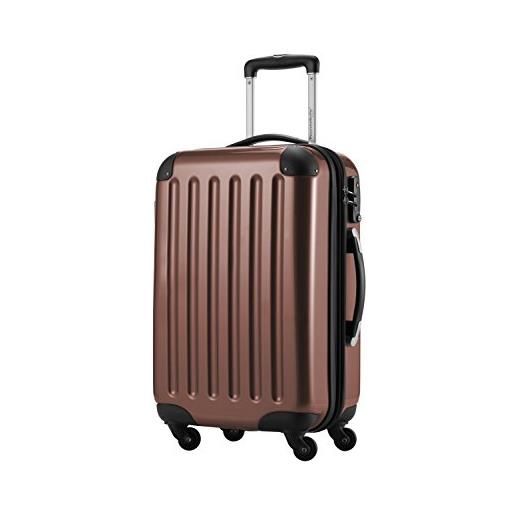 Hauptstadtkoffer - bagaglio a mano rigida alex, tsa, taglia 55 cm, 42 litri, colore marrone