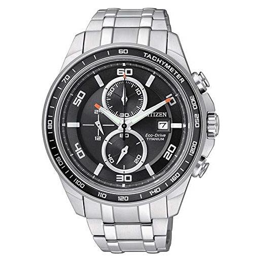 Citizen supertitanio crono eco drive ca0340-55e - orologio da polso uomo
