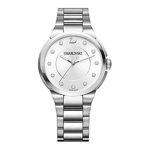 Swarovski orologio city da donna con cinturino in acciaio finitura argento - 5181632