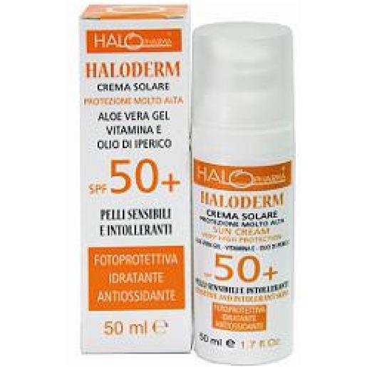 Haloderm crema solare spf50+ protezione molto alta 50 ml
