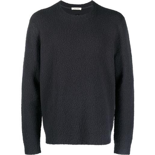 Craig Green maglione con placca logo - grigio