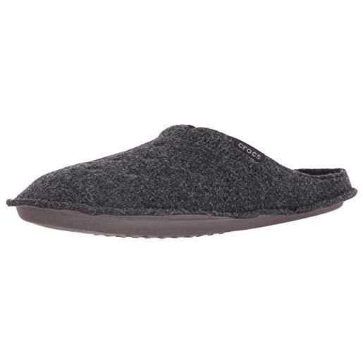 Crocs classic slipper pantofole, unisex, black/black, 37/38 eu