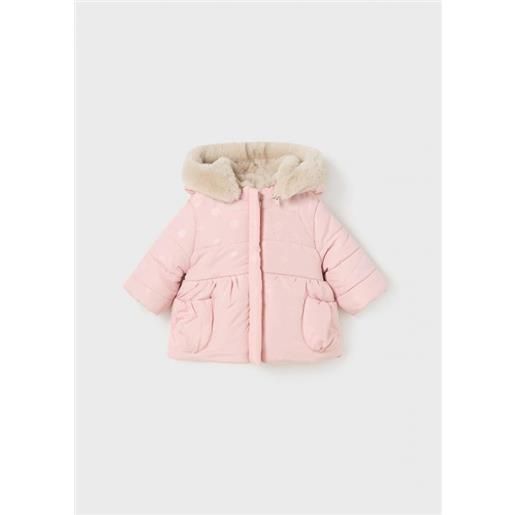MAYORAL NEWBORN 2407 giaccone reversibile rosa baby