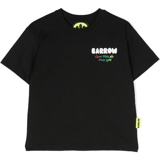 Barrow Kids t-shirt in cotone nero