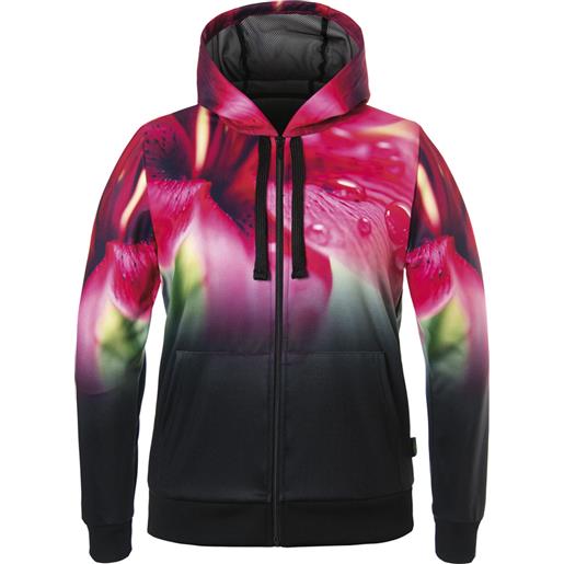 ENERGIAPURA felpa con zip e cappuccio full zip kalmar lady - lily donna