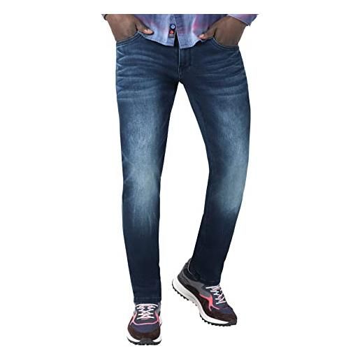 Timezone slim scotttz jeans, urban blue wash, 46 it (32w/34l) uomo