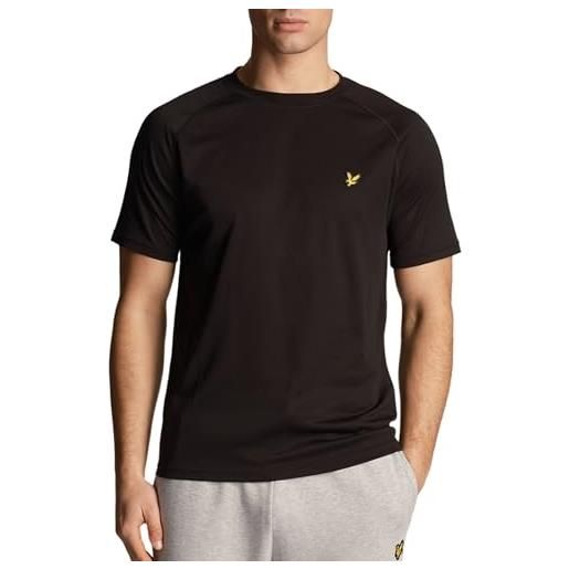 Lyle & Scott uomo t-shirt raglan sports core nero corvino xxl