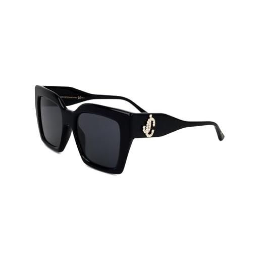 Jimmy Choo occhiali da sole eleni/g/s 807 black 53/20/145 donna