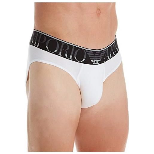 Emporio Armani underwear brief boxer, bianco (bianco 00010), medium uomo