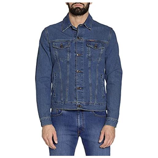Carrera jeans - giacca in cotone, blu chiaro-blu denim (l)