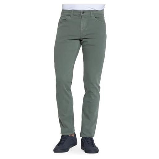 Carrera jeans - pantalone per uomo, tinta unita, tessuto bull denim (it 56)