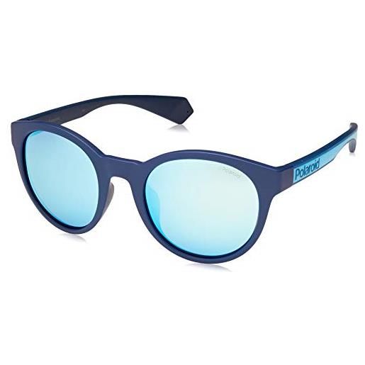 Polaroid eyewear pld 6063/g/s occhiali da sole unisex adulto, blue 52