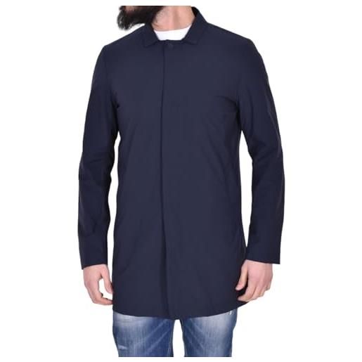People Of Shibuya giacca uomo a maniche lunghe, con logo posto sulla manica, chiusura con zip nascosta, colore blu navy modello: toshiropm652-790 blu navy blue