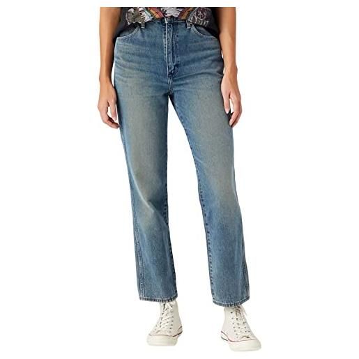 Wrangler wild west jeans, peach tint, 32w / 32l donna