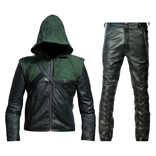 Fashion_First - giacca - uomo dark green jacket m