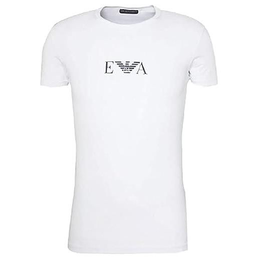 Emporio Armani t-shirt uomo articolo-111035-bianco-monogram-icon (xl)