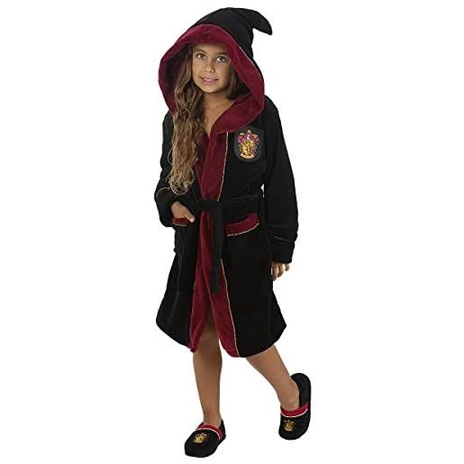 Funidelia | vestaglia di grifondoro - harry potter per bambina e bambino accessori e merchandising - regali originali per bambini - natale, compleanni e altre occasioni - taglia 5-6 anni - porpora