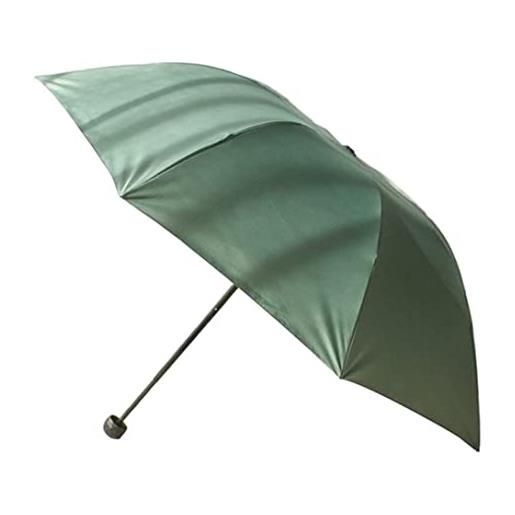 Wnota ombrello ombrelli ombrelli da viaggio portatili ventilati antivento ombrello pieghevole protezione uv parasole per uomo donna ombrellini (blue: grün)