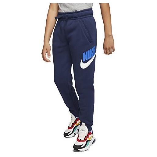 Nike cj7863-410 pantaloni della tuta, midnight navy, medium bambino