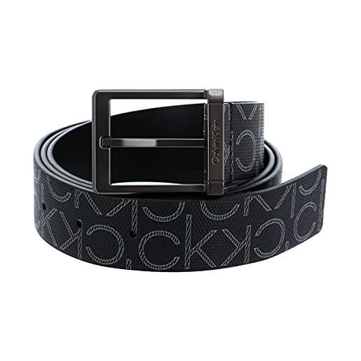 Calvin Klein metal loop belt 35mm w90 ck black