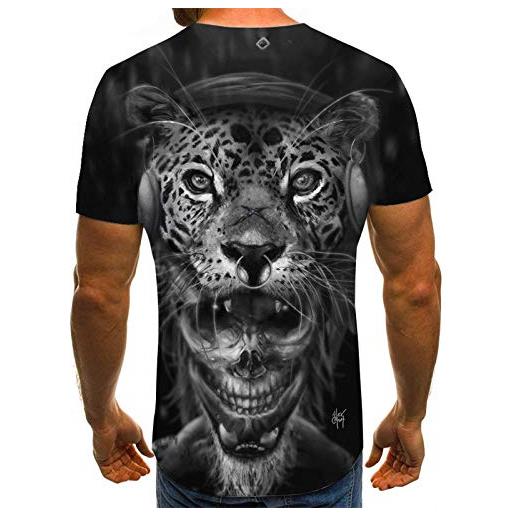 xbowo-Sweatshirt camicie e t-shirt sportive da uomo animal lion 3d stampato in seta di latte-picture_xl