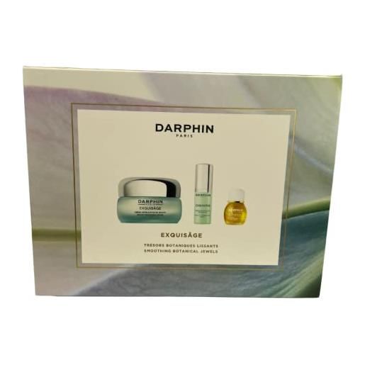 Darphin exquisage - cofanetto crema 50ml + siero 5ml + elisir 8 fiori 4ml