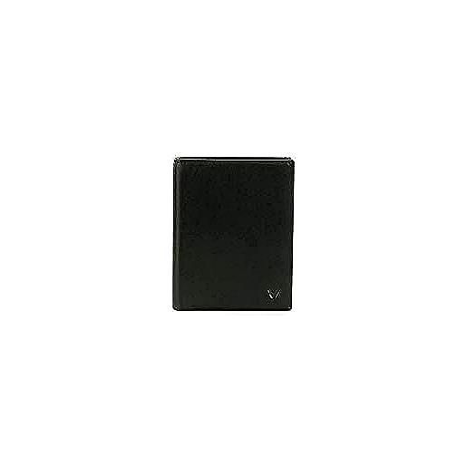 Roncato pascal portafoglio, nero in vera pelle, misura: 9.5 x 13.5 x 1.5