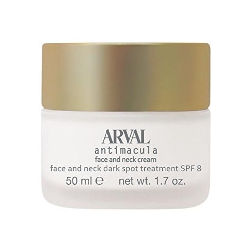 ARVAL antimacula face and neck cream trattamento macchie scure viso e collo 50 ml