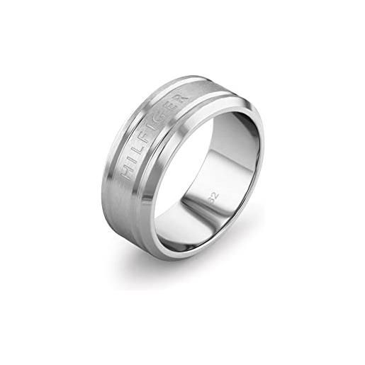 Tommy Hilfiger jewelry anello da uomo in acciaio inossidabile in acciaio inossidabile - 2790504g