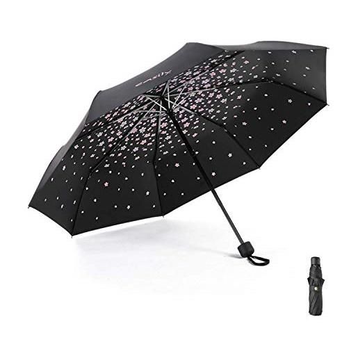 Repel Umbrella Ombrello antivento pieghevole - Ombrello portatile antivento  compatto, automatico e durevole - Ombrello piccolo resistente al vento -  Uomo e donna : : Moda