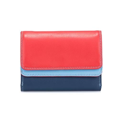 mywalit portafoglio donna in pelle - mywalit -double flap purse/wallet - 250-127 - royal