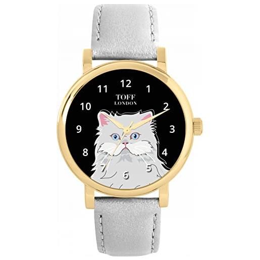 Orologio da parete rettangolare legno laminato GATTO 41x59 cm BRC