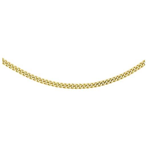 Carissima gold collana da donna, in oro giallo 9k (375), missura 41 cm
