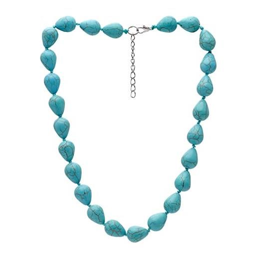 Alla Verità Etnico Invadere Collana Con Turchese Italy Eccellere Spiegazione Col - Foto 6