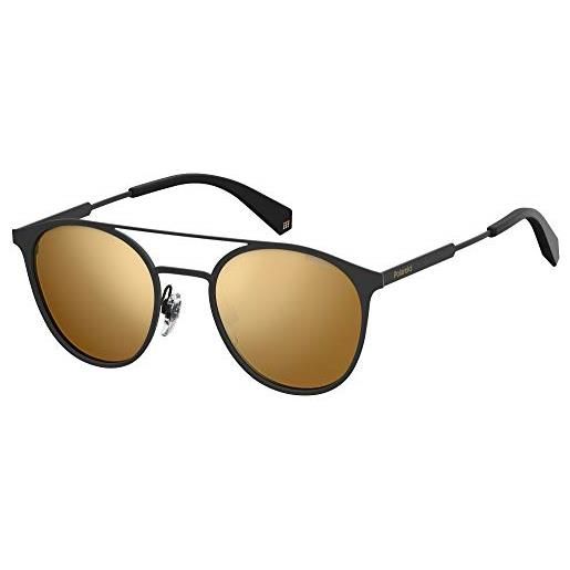 Polaroid pld 2052/s occhiali da sole, black, 51 unisex-adulto