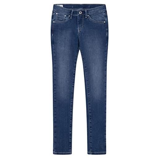 Pepe Jeans pixlette, jeans bambine e ragazze, blu (denim-hl8), 14 anni