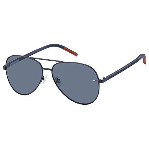 Tommy Hilfiger 203055fll60ku sunglasses, 003 matte black, 60 unisex