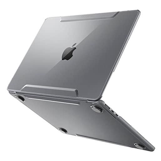 Spigen cover thin fit compatibile con macbook air 13 polici 2024 m3, mac. Book air 13 polici 2022 m2 a2681 - trasparente