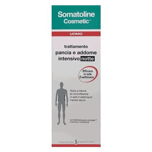 Somatoline cosmetic uomo trattamento pancia e addome intensivo notte 300 ml
