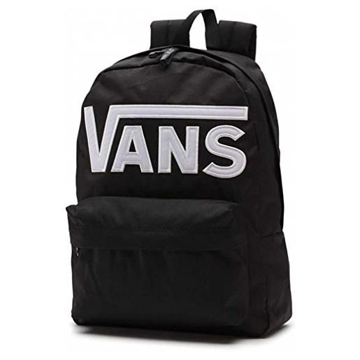 Vans old skool ii backpack zaino casual, 42 cm, 22 liters, nero (black/white)