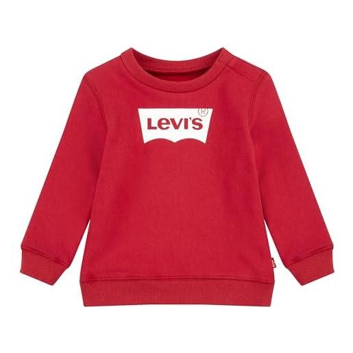Levi's batwing crewneck sweatshirt bimbo, levis red/white, 18 mesi