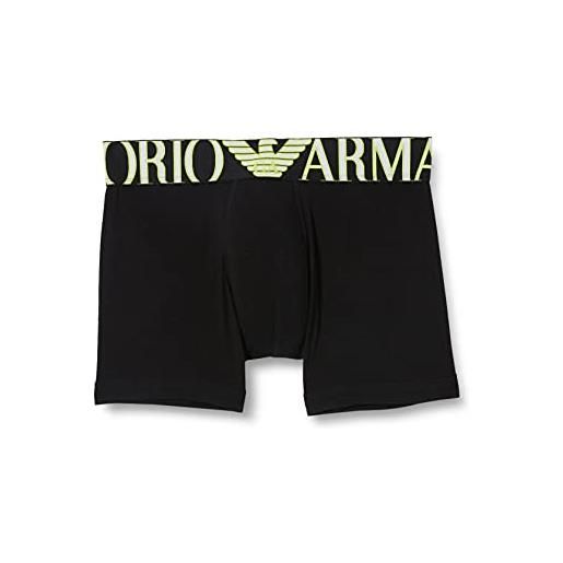 Emporio Armani underwear boxer megalogo, nero, l uomo