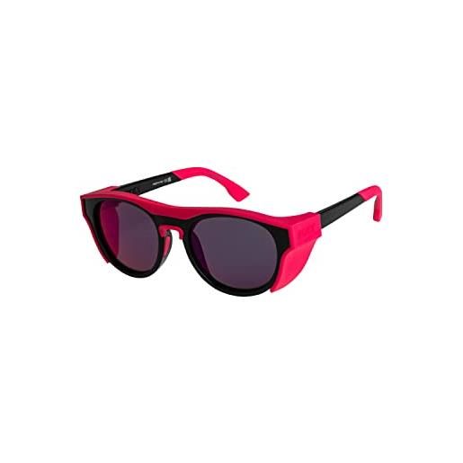 Roxy occhiali da sole vertex da donna, nero - nero/ml red, taglia unica