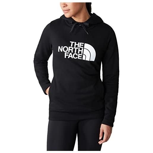 The North Face - felpa con cappuccio half dome da donna, nero, l