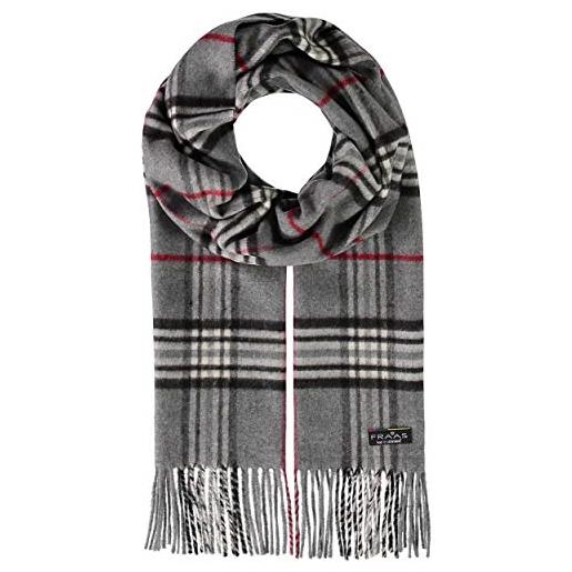FRAAS sciarpa in cashmink 30 x 180 cm - più morbida del cashmere - made in germany - sciarpa a quadri per uomo - perfetta per l'autunno e l'inverno